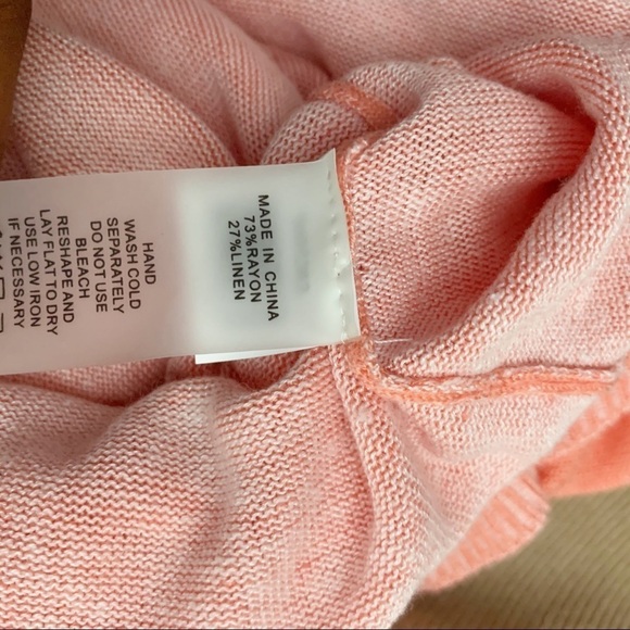 Two by Vince Camuto Women’s Peach Sweater - Picture 16 of 16